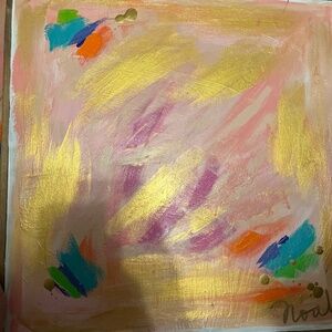 Painting Dallas local artist Michelle Noah-2022